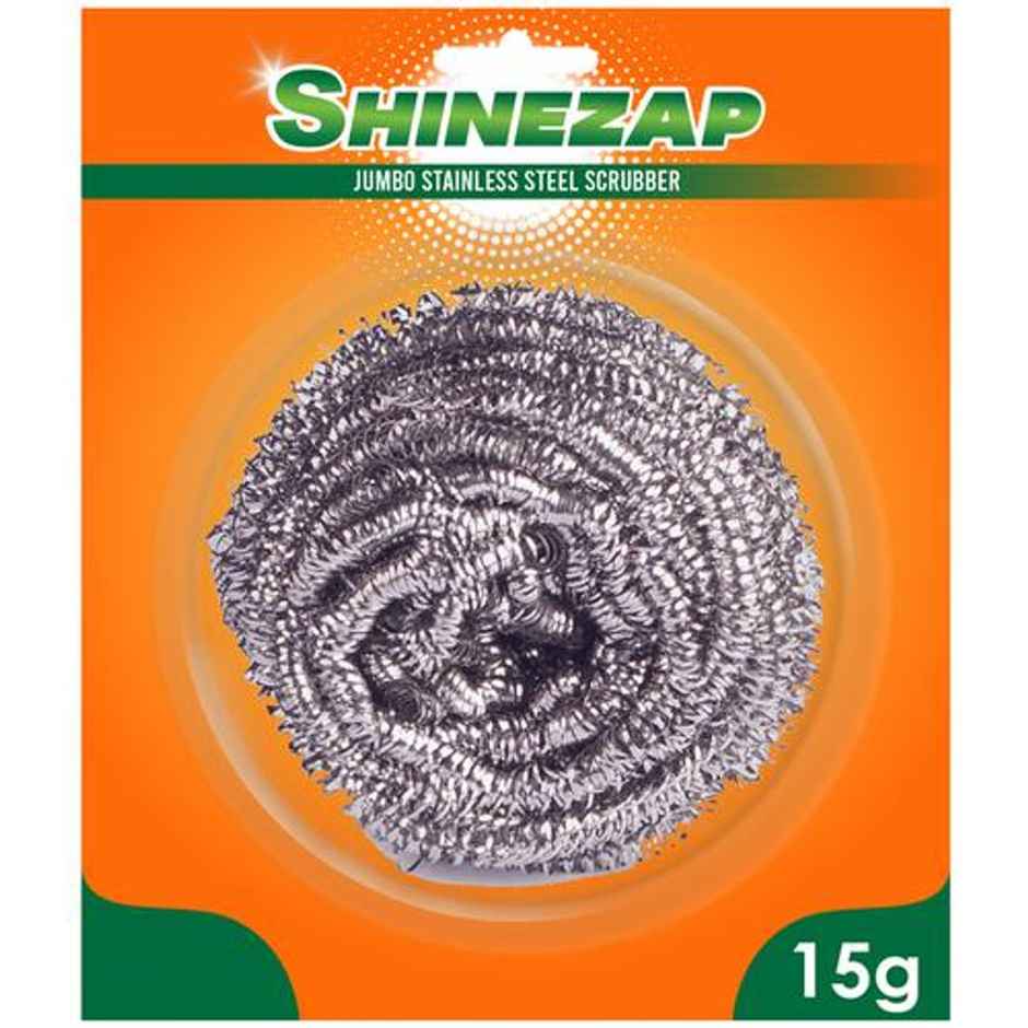 Shinezap Stainless steel utensil scrubber 15gm Combo  